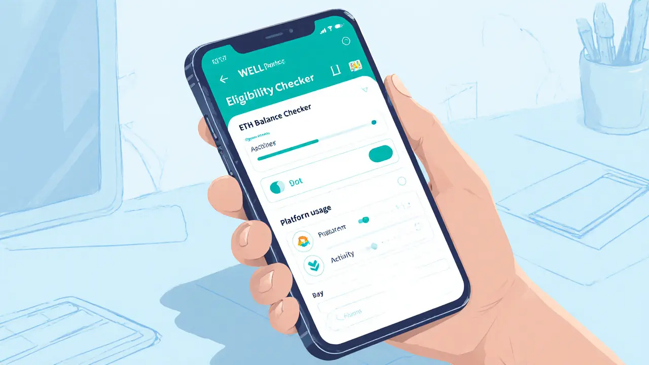 Potential Tokenomics for a WELL Airdrop
