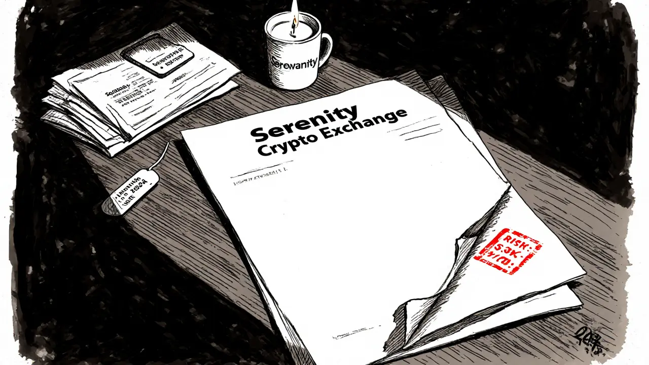 Blank security audit report with red risk rating, candle burning low beside unopened insurance papers.