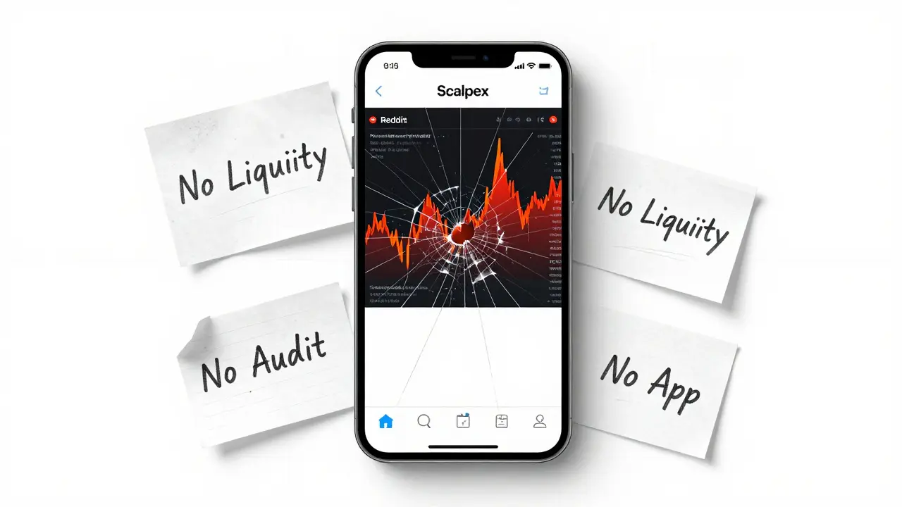 Blank mobile device with cracked screen reflecting chaotic social media sentiment data