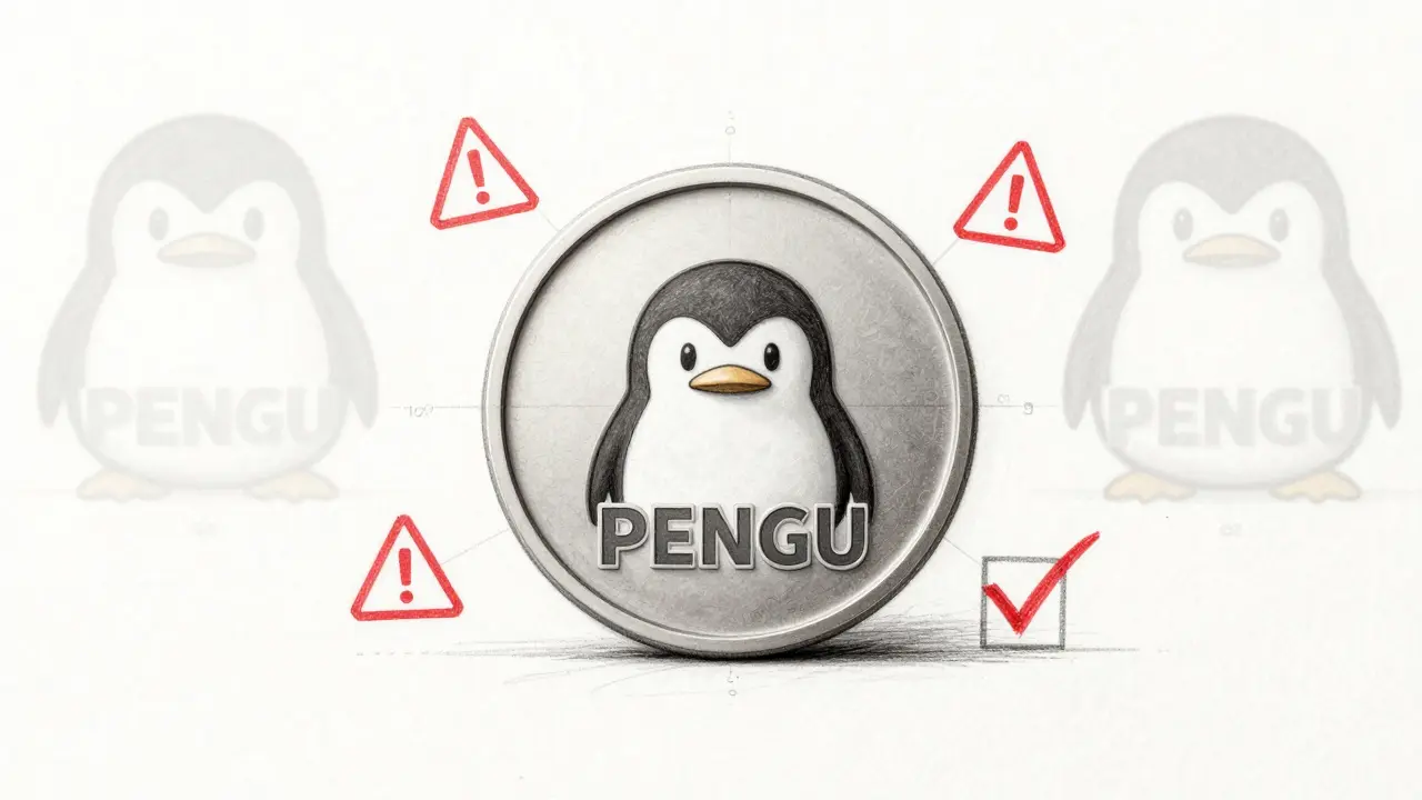 What Is PENGU (ETH - pudgypenguin.xyz) Crypto Coin? The Fake Pudgy Penguins Token Explained