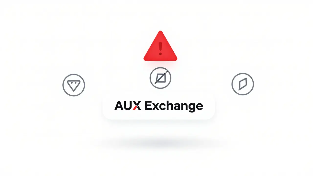 AUX Exchange Crypto Exchange Review: A Minimalist Platform with Major Red Flags