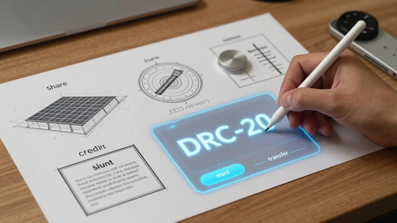 Tokenization toolkit with holographic DRC-20 template and asset blueprints.
