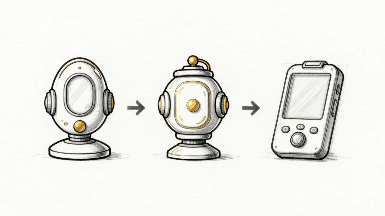 Design sketches showing the evolution of utility NFTs from simple to complex