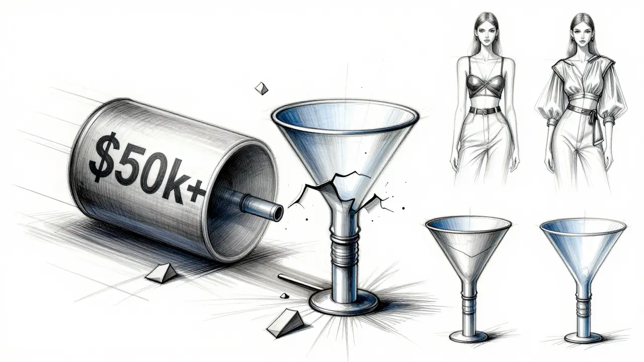 Conceptual sketch depicting liquidity constraints and slippage risks