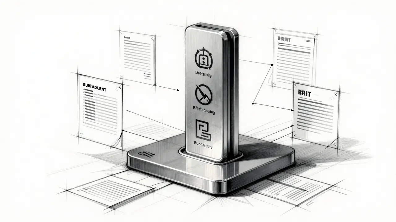 Design sketch of crypto licensing pillars and audit components