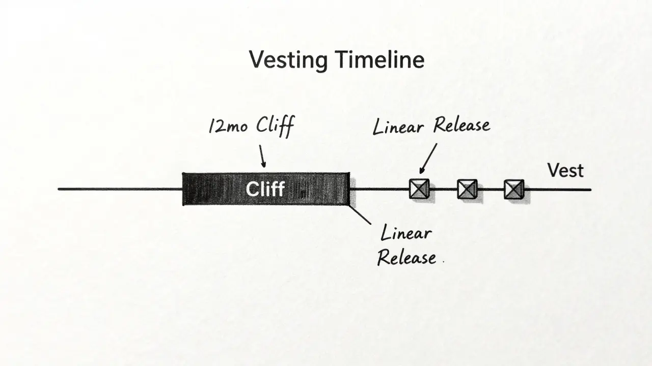 Typical Vesting Schedules for ICOs: A Guide to Token Release Structures