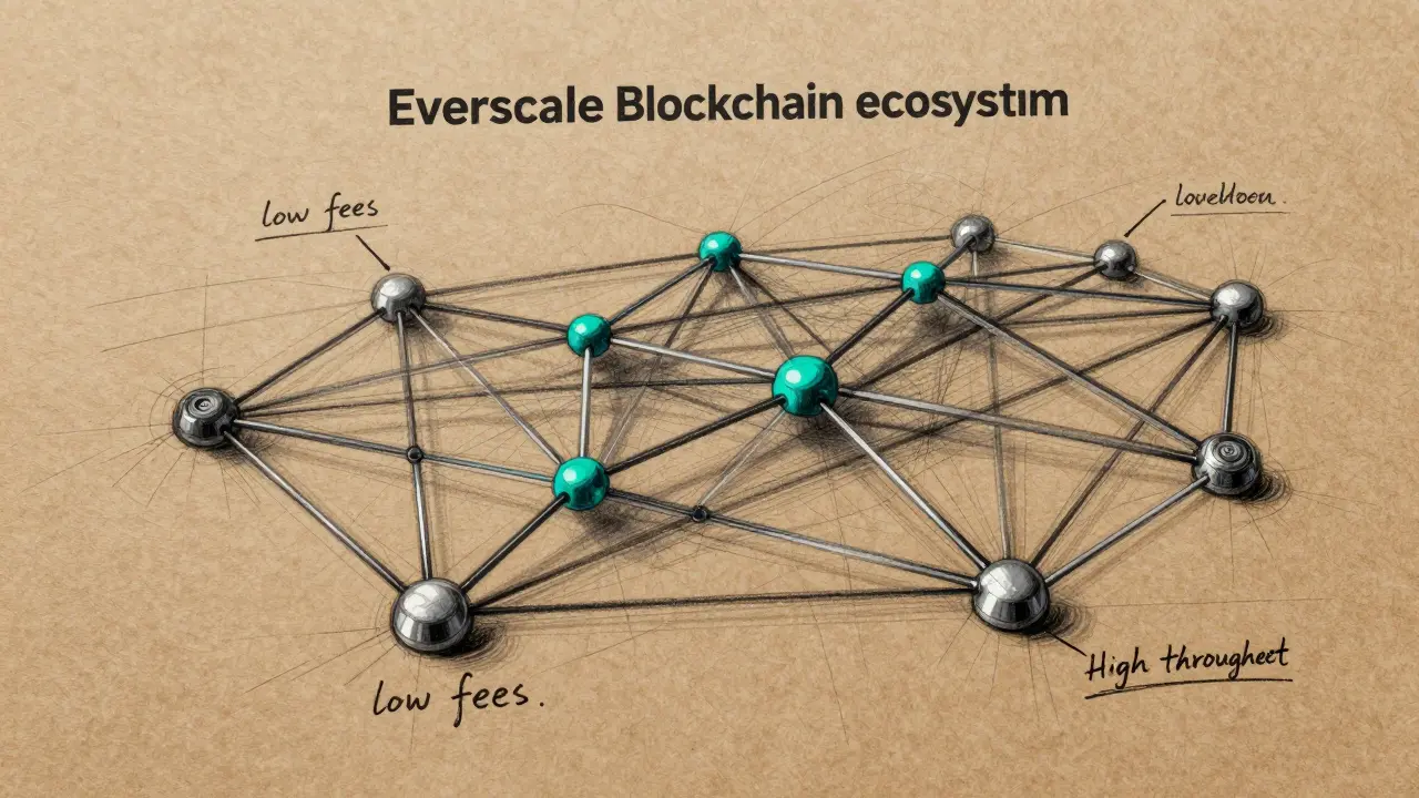 Blueprint sketch of the Everscale blockchain network