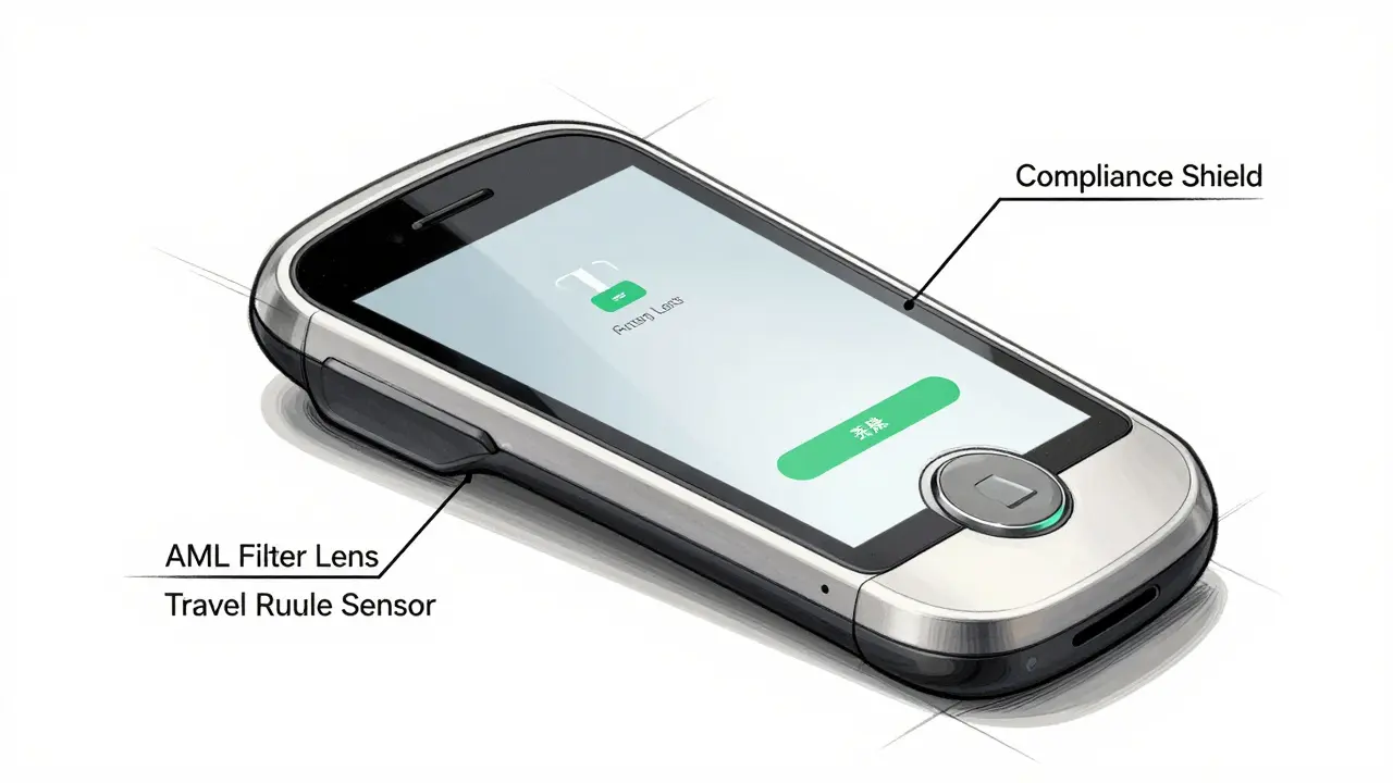 Product sketch of a compliance verification scanner