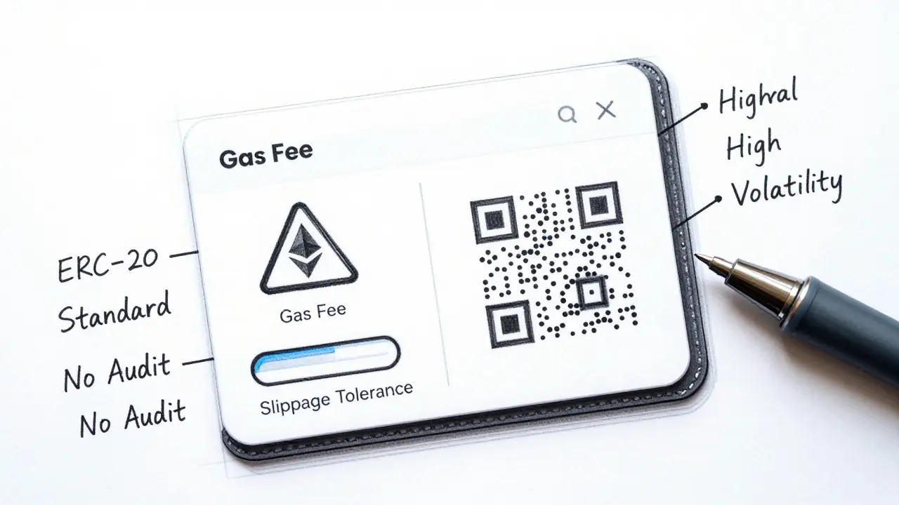 Technical sketch of crypto wallet interface for BIRDDOG