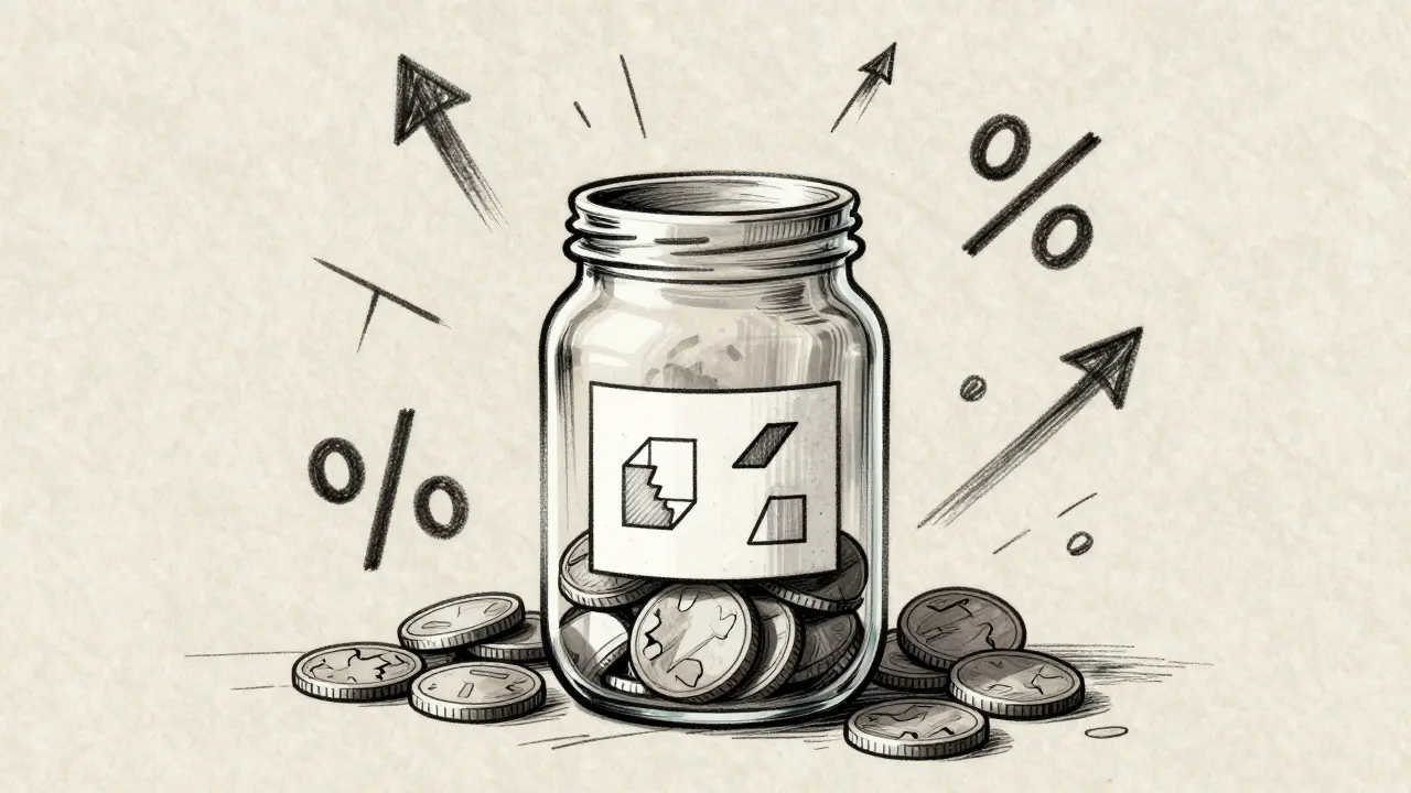 Design sketch illustrating hidden trading fees and spreads