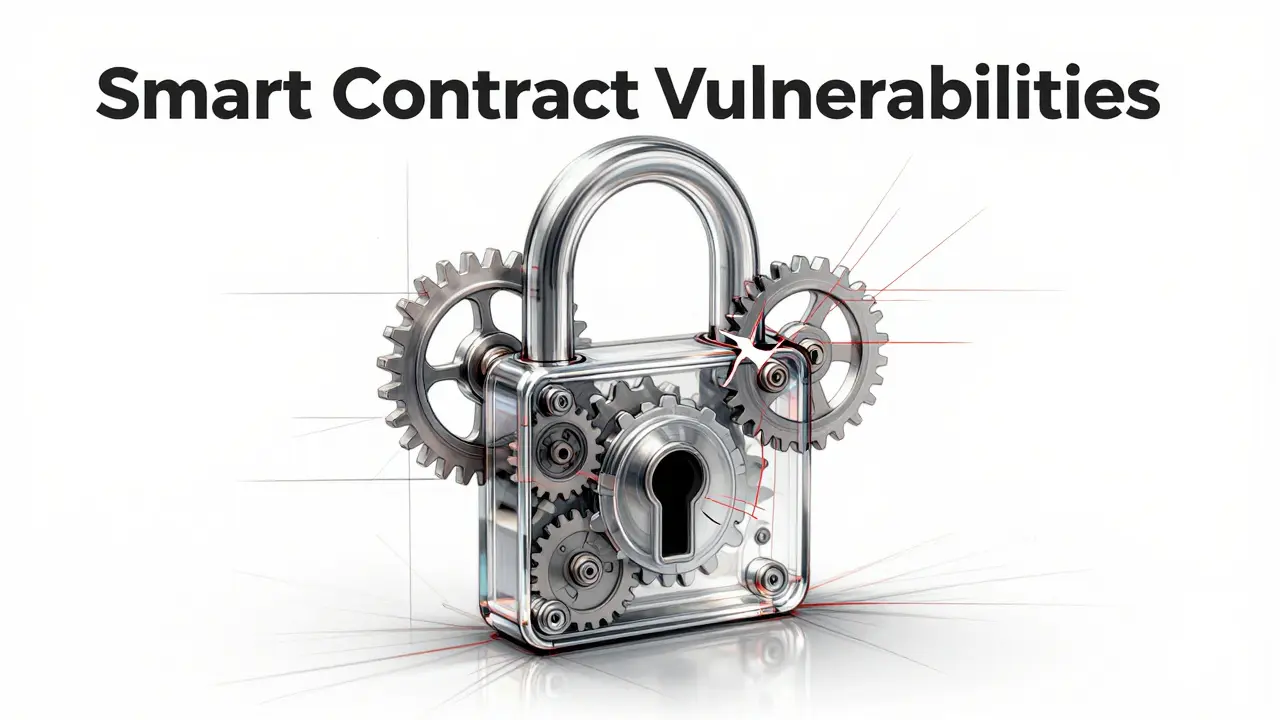 Design sketch of fragile smart contract mechanical gears