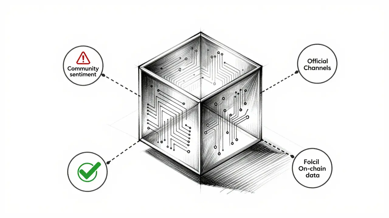 Line art sketch of a smart contract verification concept