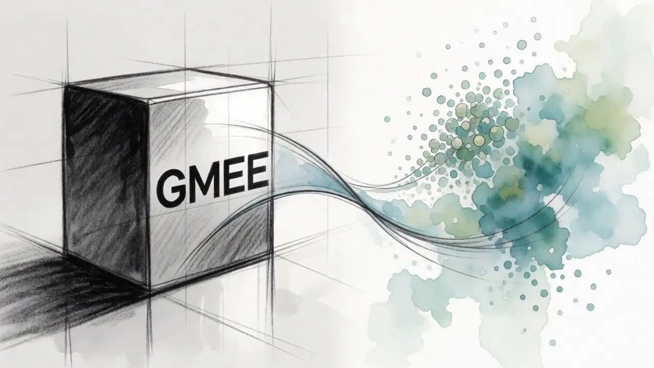 Design sketch comparing GMEE and WATCoin ecosystems